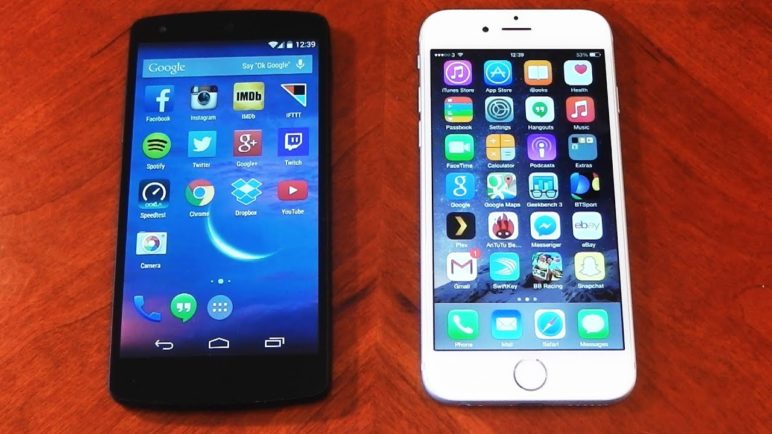 Nexus 5 vs iPhone 6 - App Opening Speed