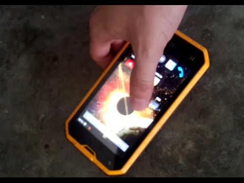 NO.1 M2 Android 5.0 3-Proof Smartphone Shockproof Test