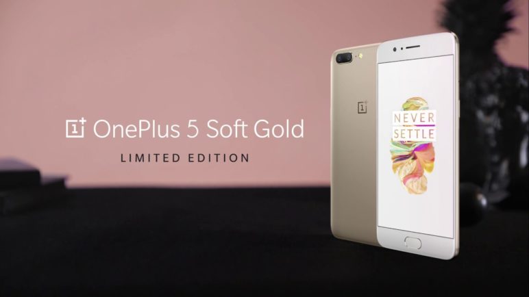 OnePlus 5 - Soft Gold