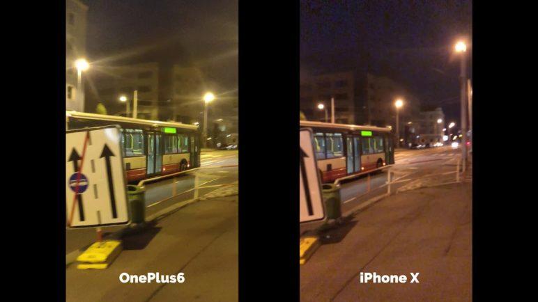 OnePlus 6 vs Apple iPhone X - Test kvality videa - SvetAndroida.cz