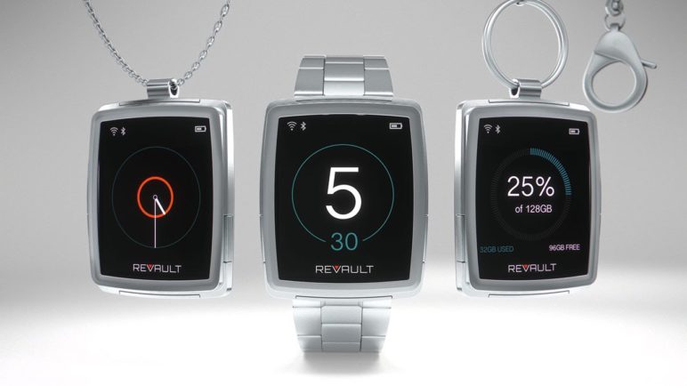 ReVault - a Smartwatch with Wearable Wireless Storage