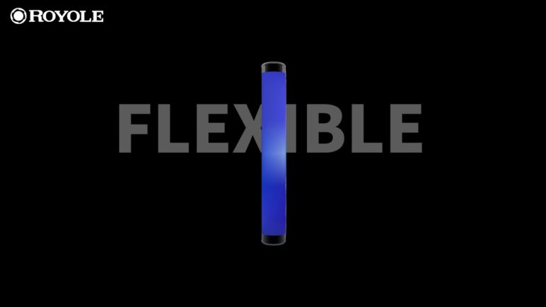 Royole's FlexPai - the world's first foldable smartphone.
