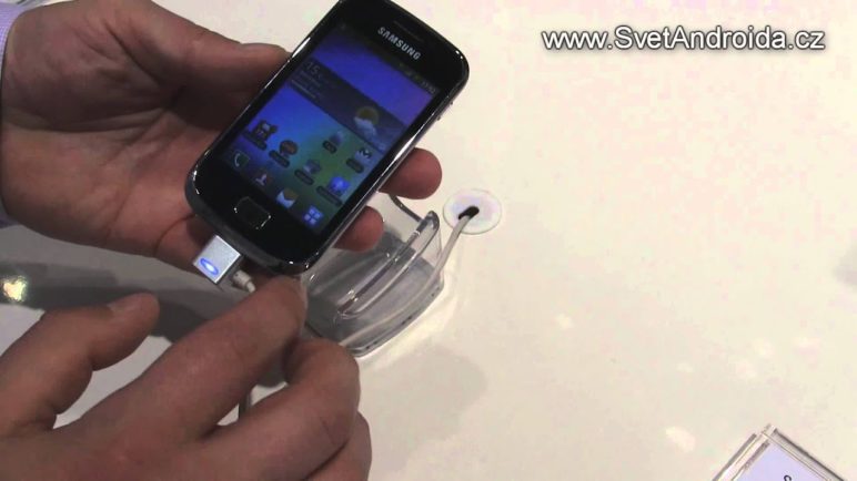 Samsung Galaxy mini 2 na MWC 2012
