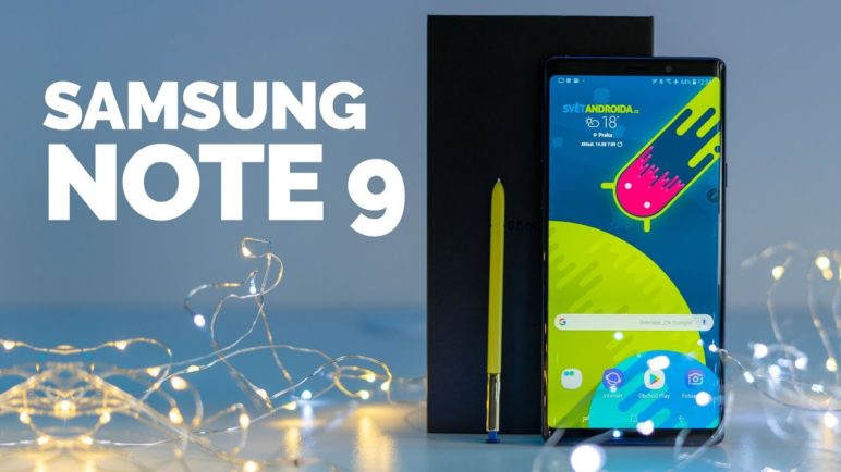 Samsung Galaxy Note 9 - první pohled