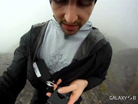 Samsung GALAXY S II -- Extreme Unboxing -- Mountain Climbing