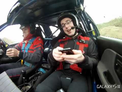 Samsung GALAXY S II -- Extreme Unboxing -- Rally Car
