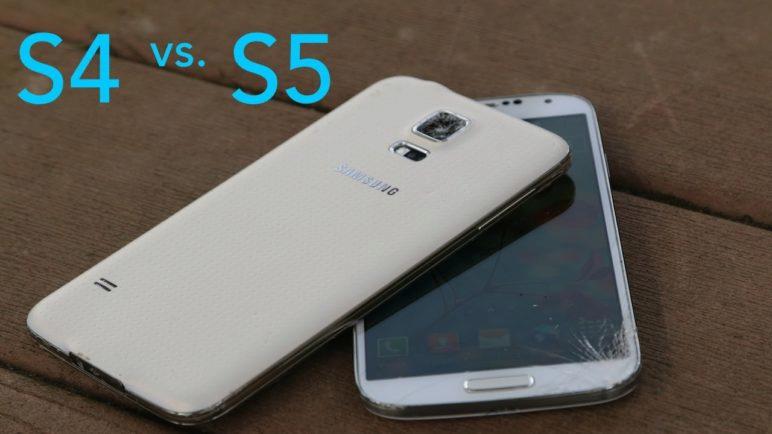 Samsung Galaxy S5 vs Samsung Galaxy S4 Drop Test!