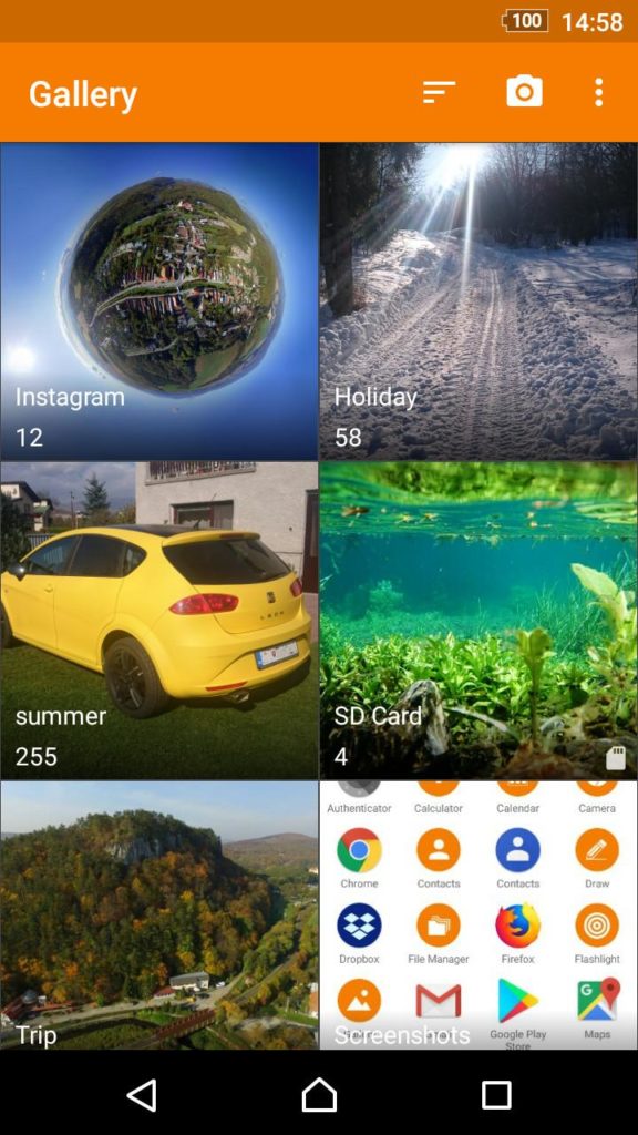 Simple Gallery Pro galerie