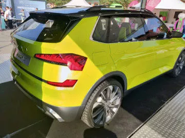 skoda vision x zadni strana