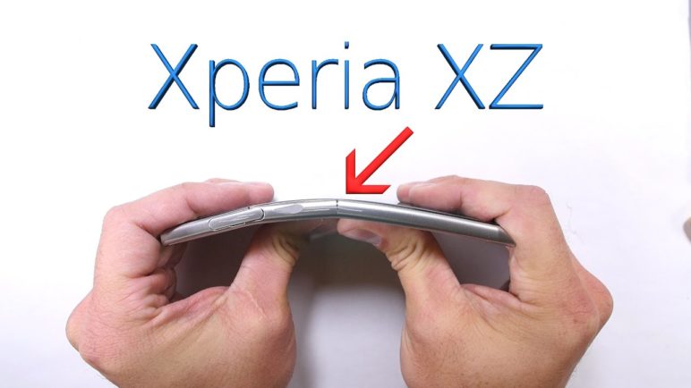 Sony Xperia XZ Durability Test - BEND test - Scratch Test - Burn Tested