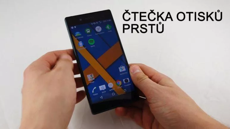 Sony Xperia Z5 - čtečka otisků prstu