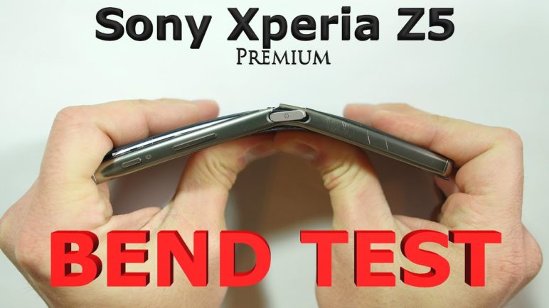 Sony Xperia Z5 Premium - Bend Test, Scratch Test, Burn Test - Durability