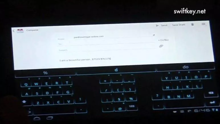 Swiftkey Tablet X - Top features