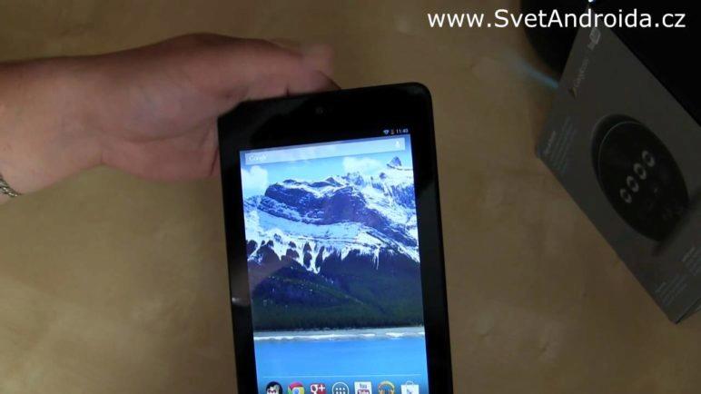 Tablet Nexus 7 - první pohled