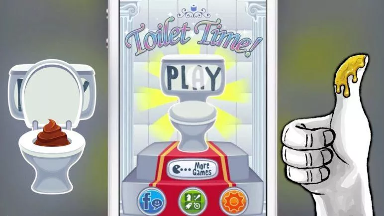 Toilet Time - Mini Games to Play on the Toilet for iPhone and Android