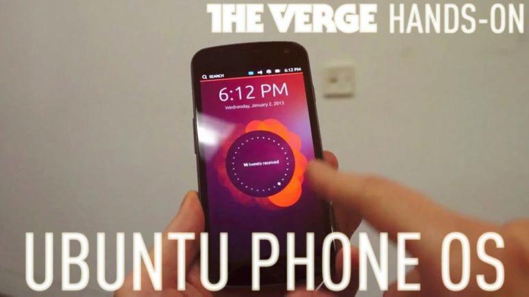 Ubuntu phone hands-on demo