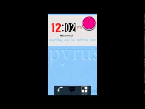 Ultimate custom clock widget (android app)