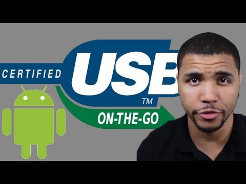 Use your Keyboard and Mouse on your Android Device with USB On-The-Go