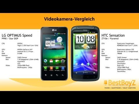 Videokamera-Vergleich: HTC Sensation vs. LG P990 OPTIMUS Speed | BestBoyZ