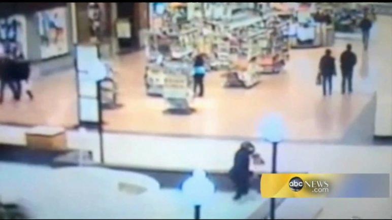 Woman Falls in Mall Fountain While Texting