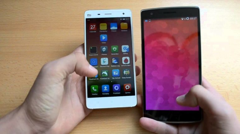 Xiaomi Mi 4 vs. OnePlus One - konstrukce a design
