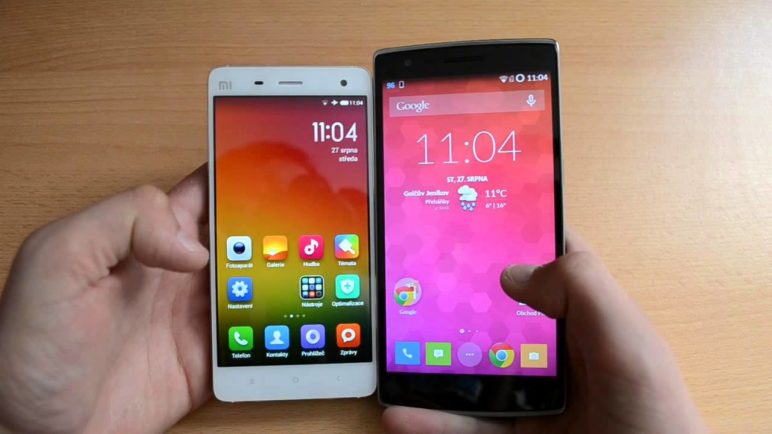 Xiaomi Mi 4 vs. OnePlus One - systém