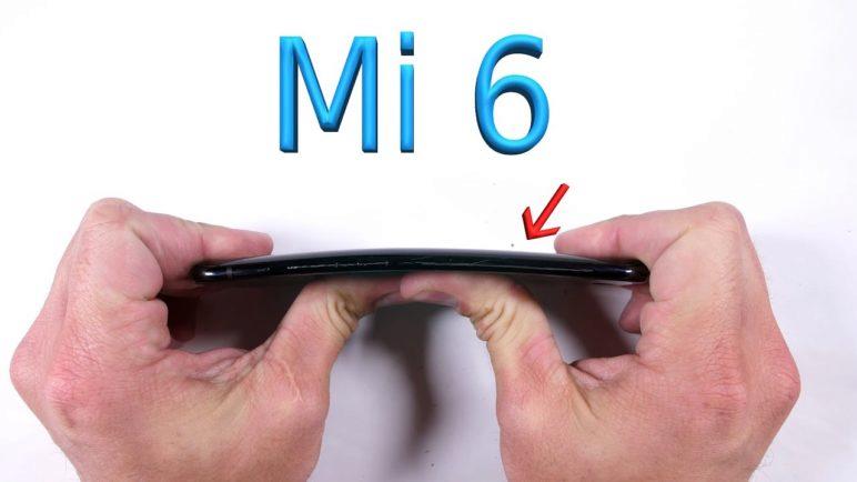 Xiaomi Mi6 Bend Test - Scratch Test - Durability Video