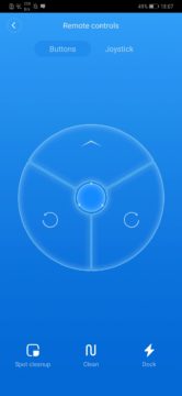 Xiaomi Roborock S50 recenze Xiaomi Mi Home aplikace ovlydani tlacitky
