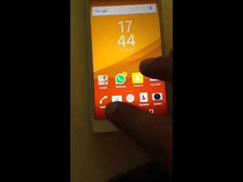 Z5 compact touch screen problem