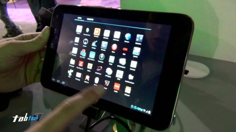 ZTE T98 Tegra 3 7 Zoll Tablet im Kurztest @ CES 2012