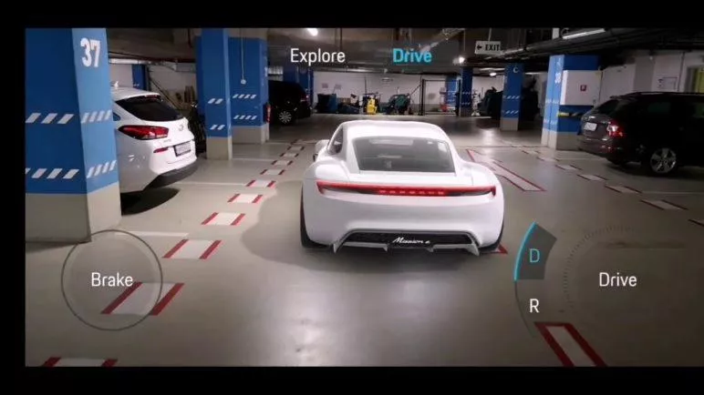 Drive Porsche Mission E App | How To Drive Porsche Mission E | Augmented Reality Android App