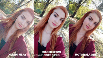 Fototest Xiaomi Mi A2 vs Xiaomi Redmi Note 6 Pro vs Motorola One selfie