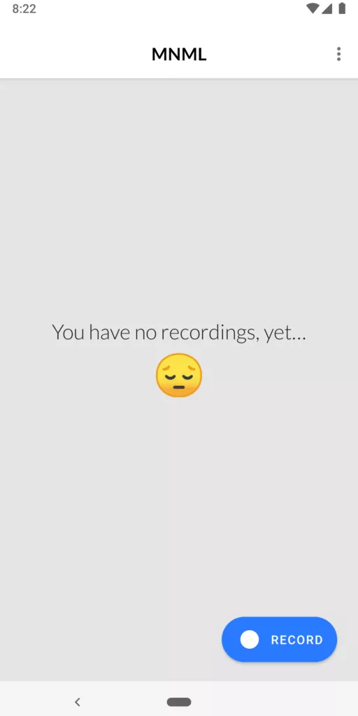 MNML Screen Recorder