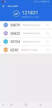 Samsung Galaxy A7 antutu