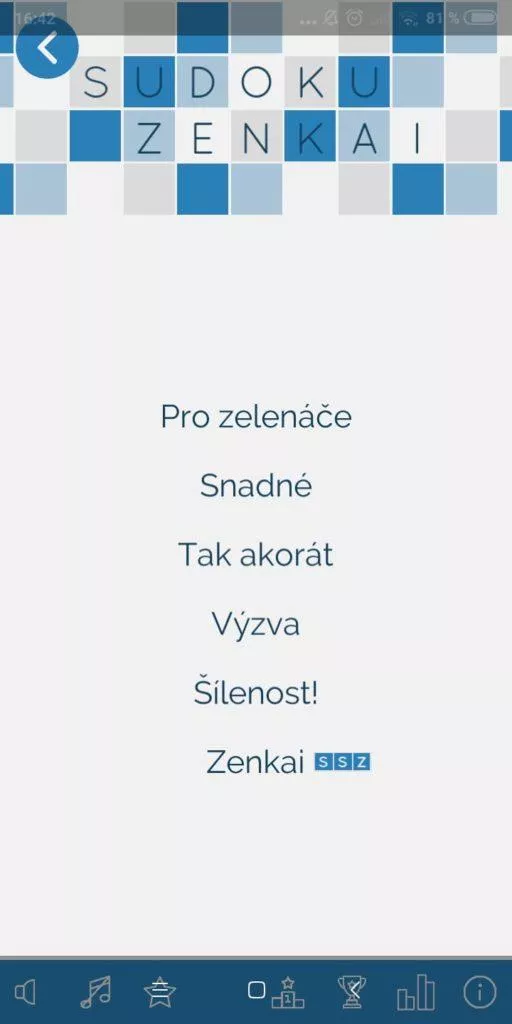 sudoku zenkai narocnost