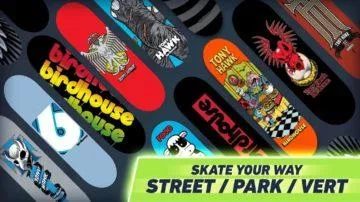 tony hawk android hra skateboard