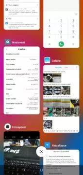 Xiaomi Mi 8 Lite multitasking