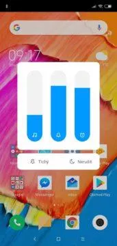 Xiaomi Mi 8 Lite nastavení hlasitosti
