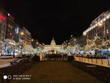 Xiaomi Mi Mix 3 fotografie nocni namesti