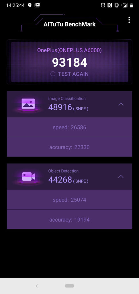 antutu aitutu benchmark umela inteligence oneplus 6