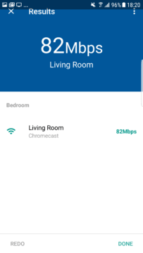 aplikace Google Wi-Fi rychlost