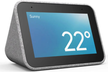 Chytre hodiny lenovo smart clock