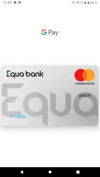 Equa bank Google pay platebni karta