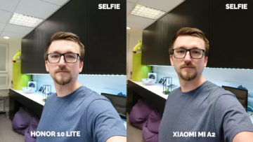 fototest Xiaomi Mi A2 vs Honor 10 Lite test selfie