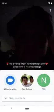 google duo nocni rezim vypnuty