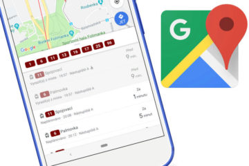 google mapy dopravni info jizdni rady zpozdeni