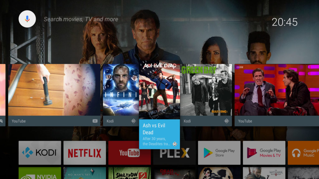 kodi 18 android tv