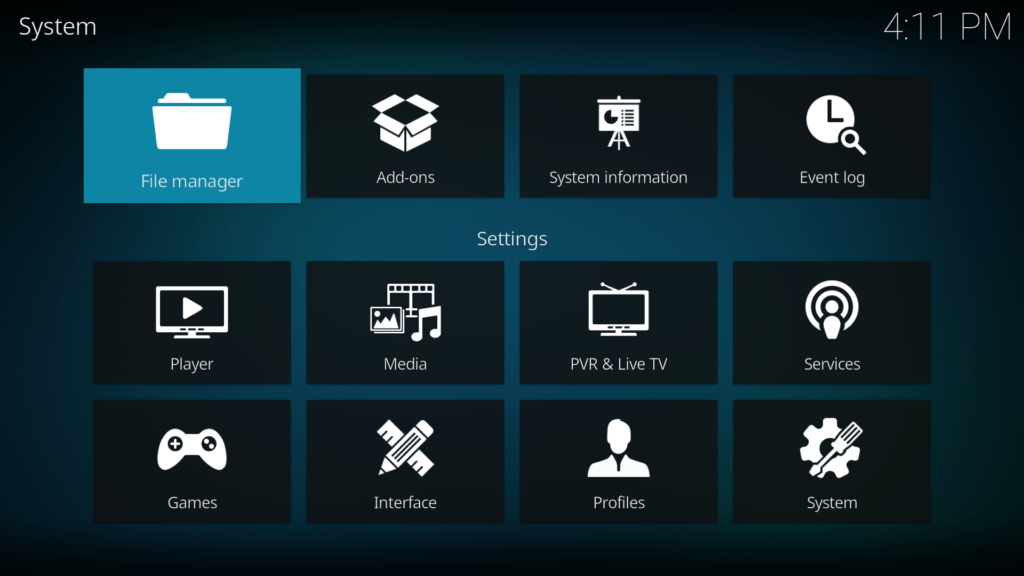 kodi 18 leia nastaveni