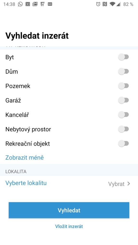 Podrobnější podmínky