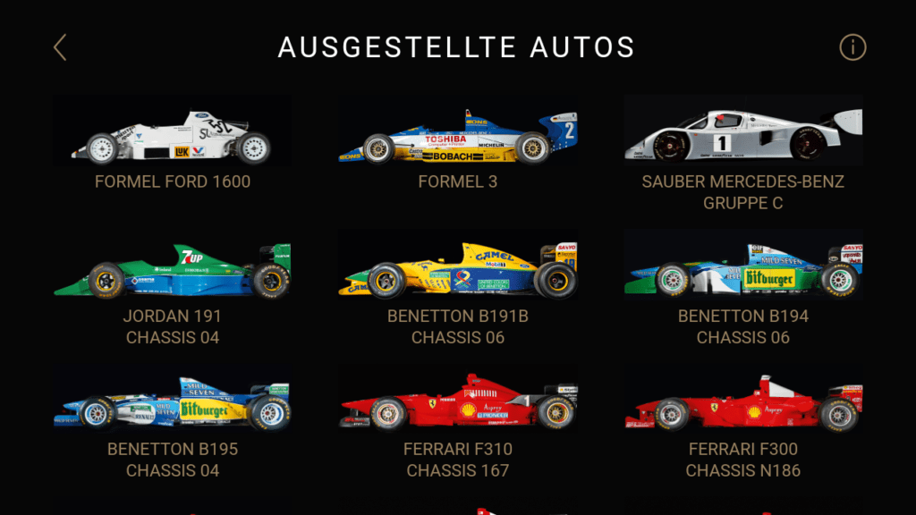 Schumacher aplikace